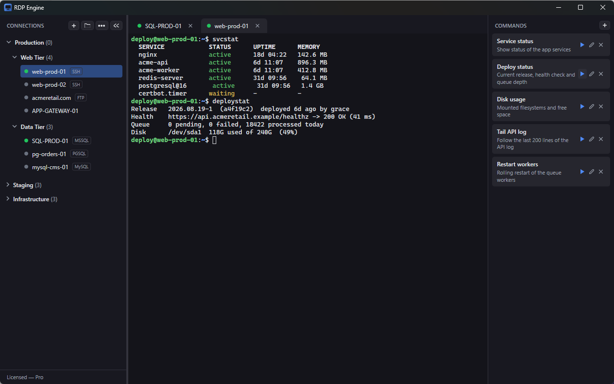 RDP Engine